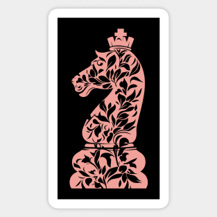 Ornate Chess Knight – Strategy Meets Art Sticker